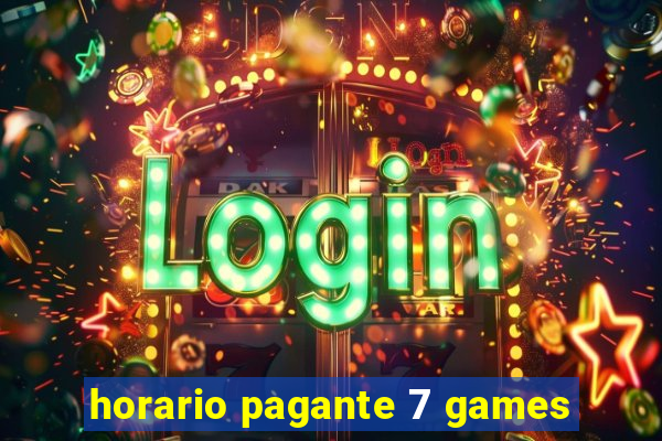 horario pagante 7 games